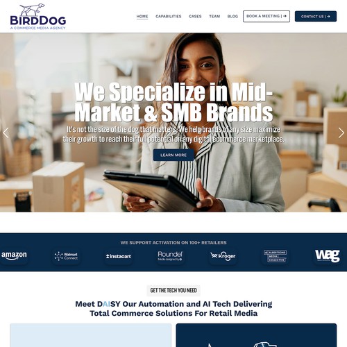 Bird Dog Commerce Media Agency Design