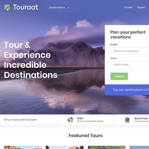 Tourism website