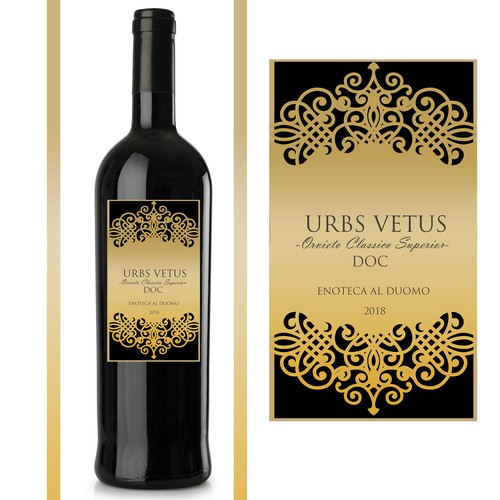 wine label