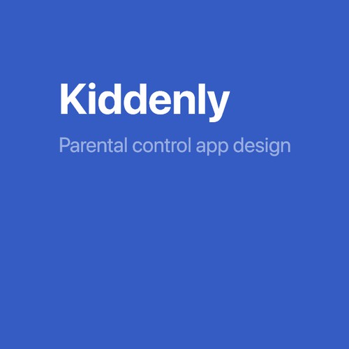 Design of parental control app