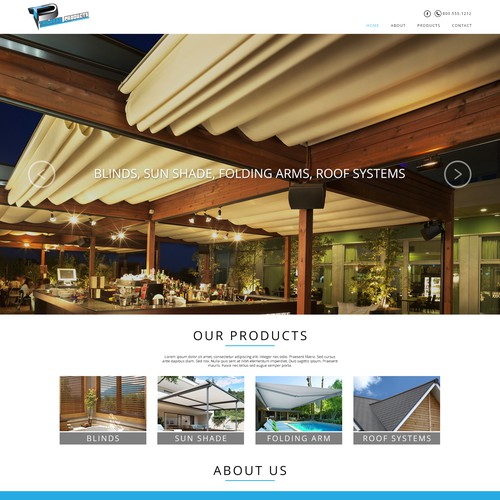 Web Design for Tailored Products