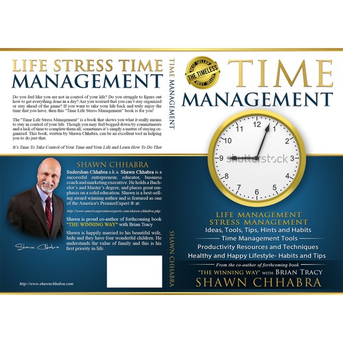 Time Management Life Management Kindle Book Cover Design