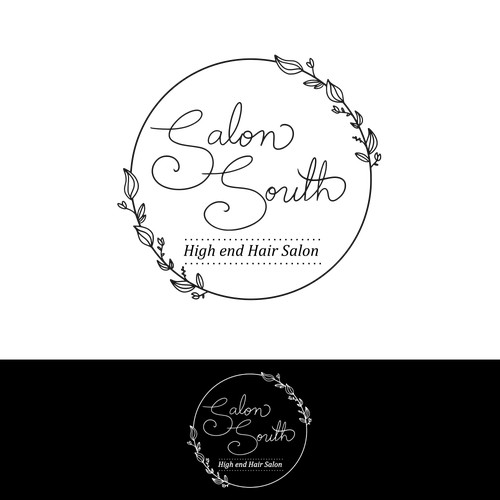 Logo for hair salon