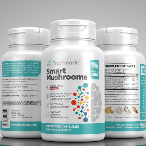 Smart Mushrooms Vitamins