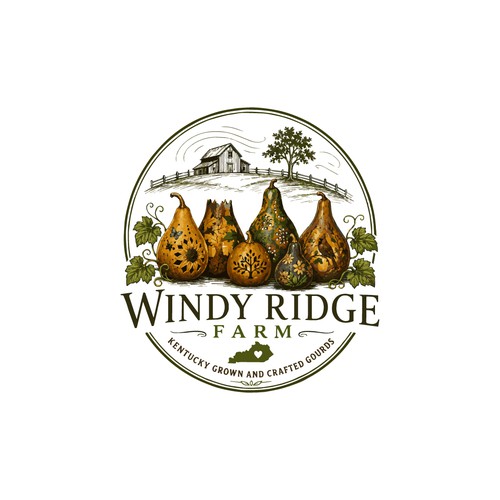 Windy Ridge Farm, Kentucky Grown Gourds used in artistic and creative ways