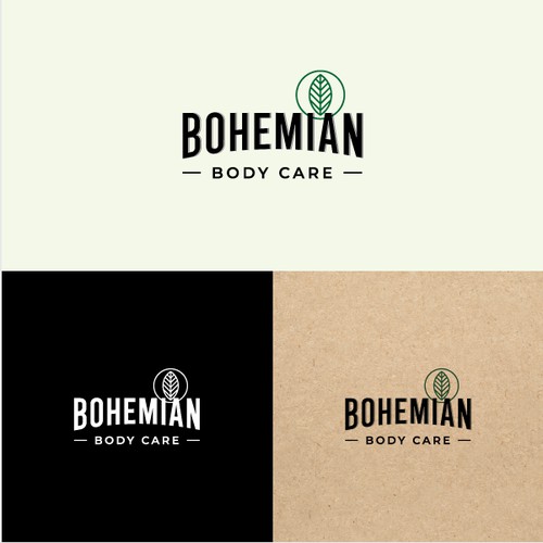 Logo for environmentally conscious beard products