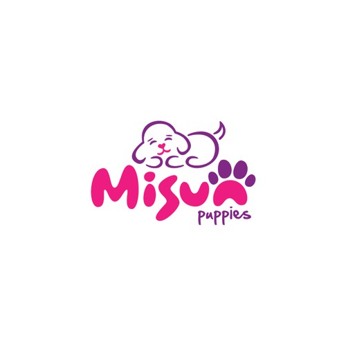 Create the next logo for Misun Puppies