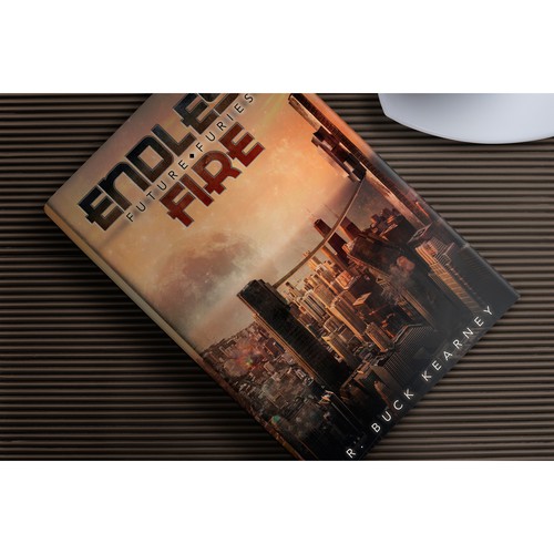 Book cover design ENDLESS FIRE
