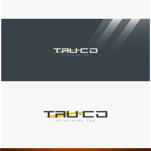 logo and business card for TRU-CO Structures Inc.