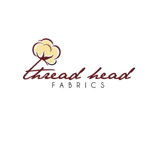 Logo for a fabric shop