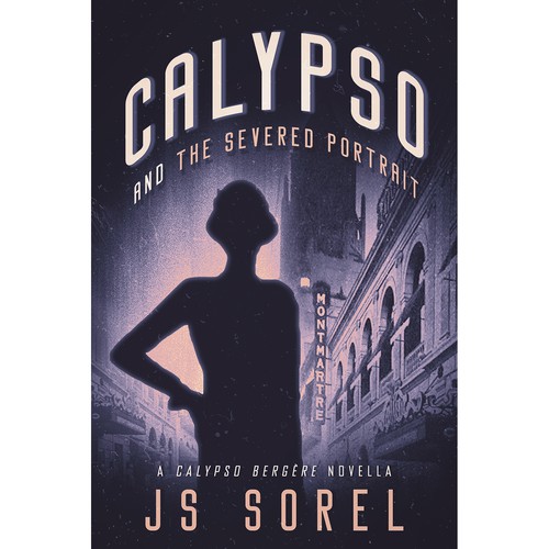 Mystery book cover set in 1930s Paris