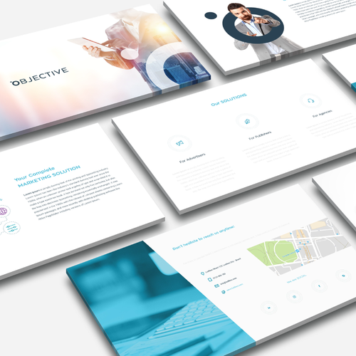 Professional presentation theme