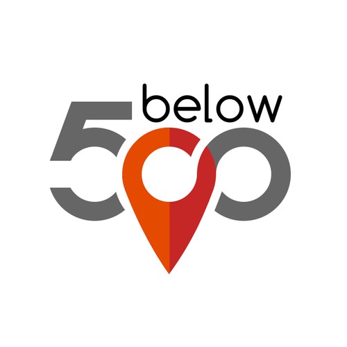 Logo concept for 500 below