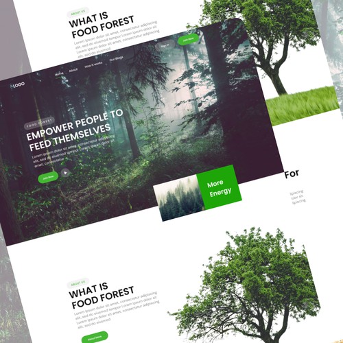 Food Forest Web Design