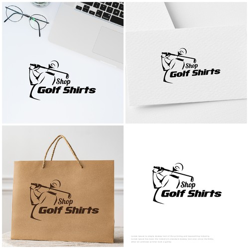 Golf Apparel Store Logo