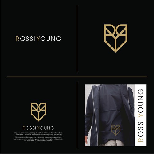 Rossi Young Clothing Line Logo