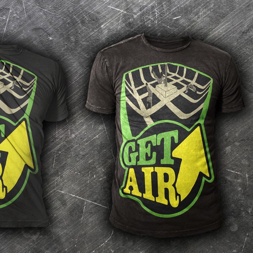 Get Air trampoline park T-Shirt design