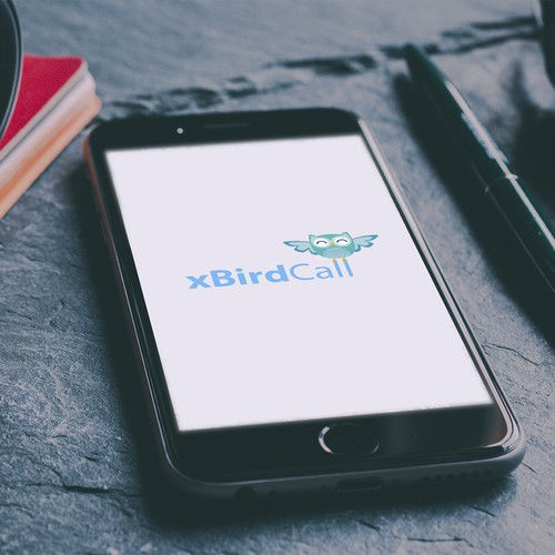 Funky Logo Concept For xBird Cell