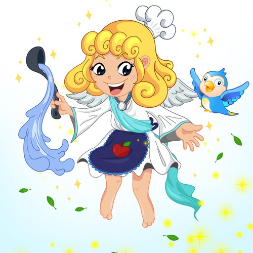 Angel Mascot Concept - for Taiwan Restaurant