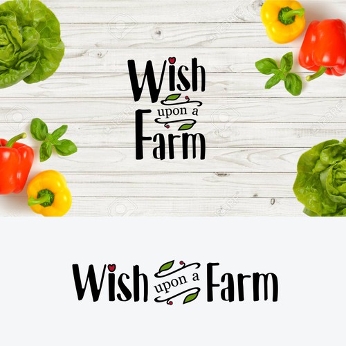 Wish upon a farm logo