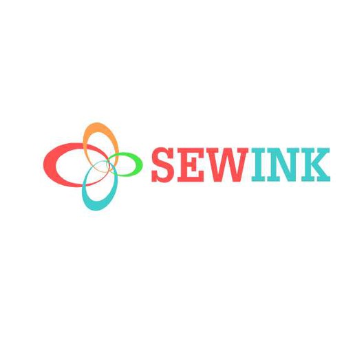 Logo design for online embroidery and screen printing business.