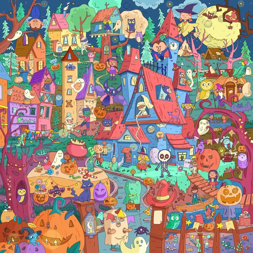 Game Level Design - Halloween