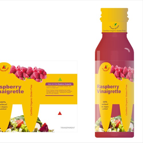 Help Fresh Dress with a new product label