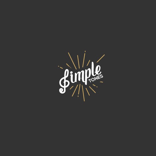 Logo design concept for simple Tones