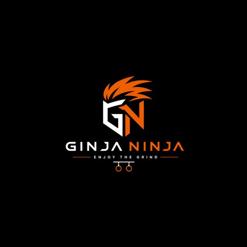 Ninja Warrior Logo Design