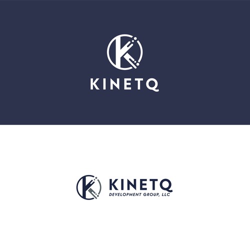 KINETQ Development Group, LLC – Modern Tech Monogram Logo