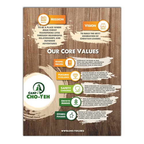 Summer Camp Core Values