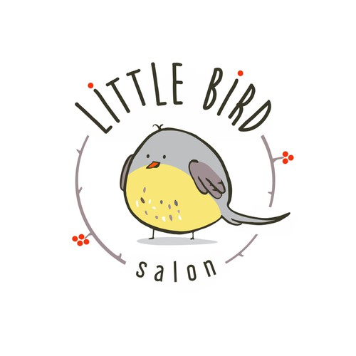Little Bird Hair Salon Logo