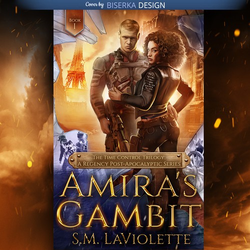 Amira's Gambit - Cover by Biserka Design
