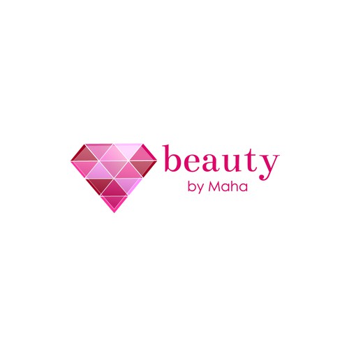 Logo concept of beauty products.