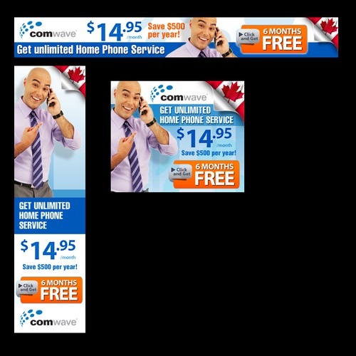Comwave Telecom needs a new banner ad
