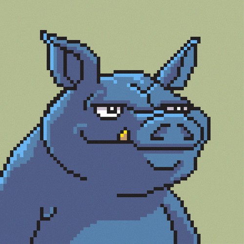 NFT Character for WildBoar - Pixel Art