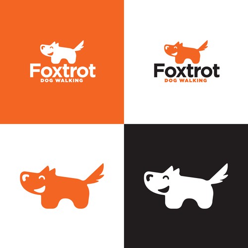 Playful  Dog Logo