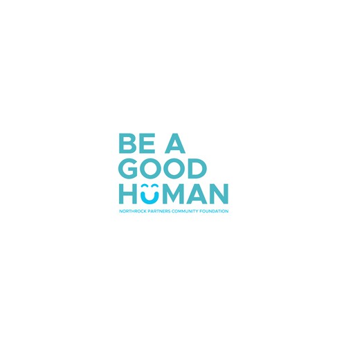 Simple, clean and professional logo design for Be a Good Human.