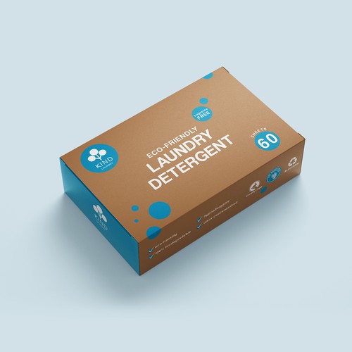 Eco-friendly minimalistic packaging design