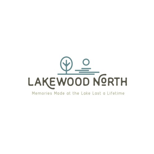 Logo concept for Lakeside vacation property