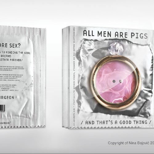 New book or magazine cover wanted for  "All Men Are Pigs"
