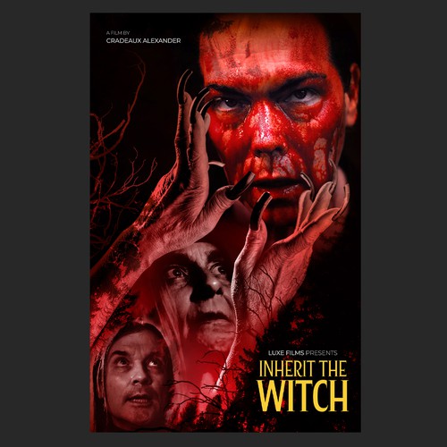 Horror Film "Inherit the Witch" Poster