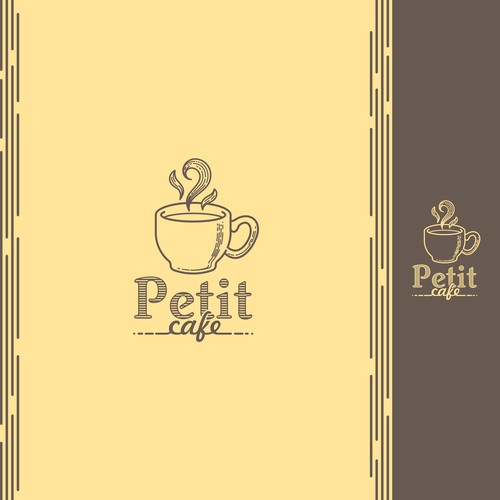 Logo for a cafe