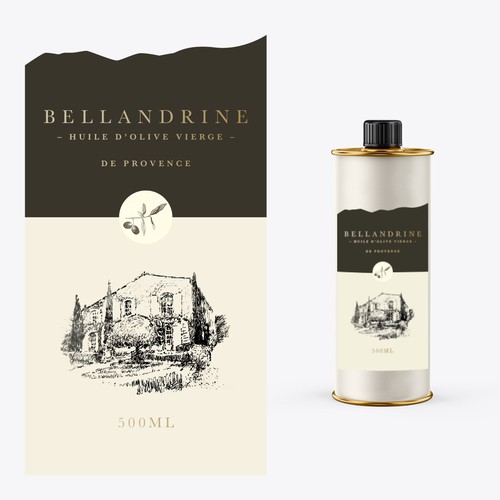 Packaging for Provencal Olive Oil