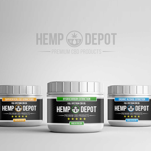 hemp Depot Packaging