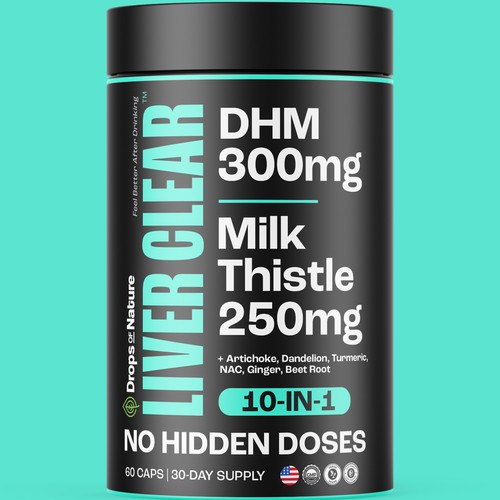 Supplement Packaging Design