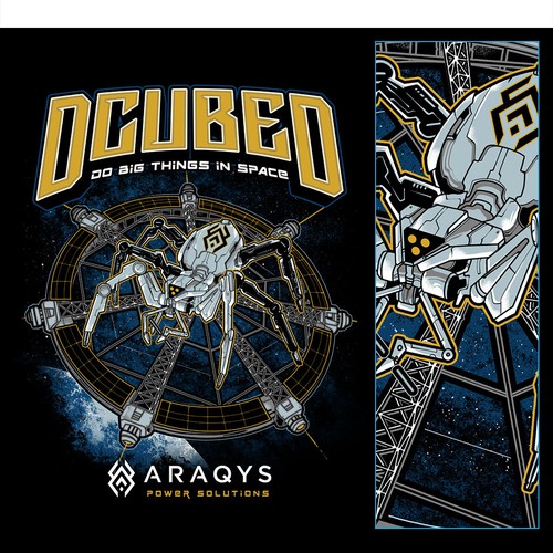 DCUBED t shirt design