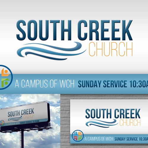 South Creek Church Sign