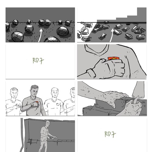 Clearmen Advertising Storyboard