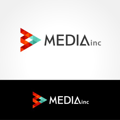 Simple Logo for Media Company